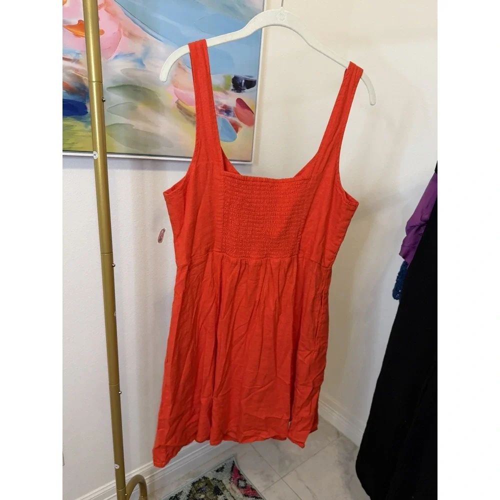 Old Navy Women's Dress Size Large Linen NWT
